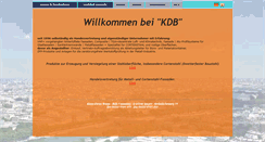 Desktop Screenshot of kdb-web.de